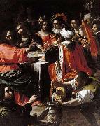 Rutilio Manetti Wedding Feast at Cana oil painting